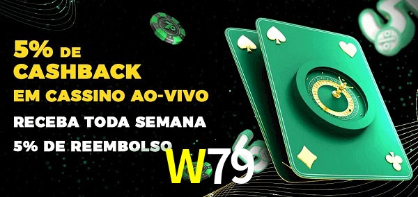 Promoções do cassino ao Vivo W79